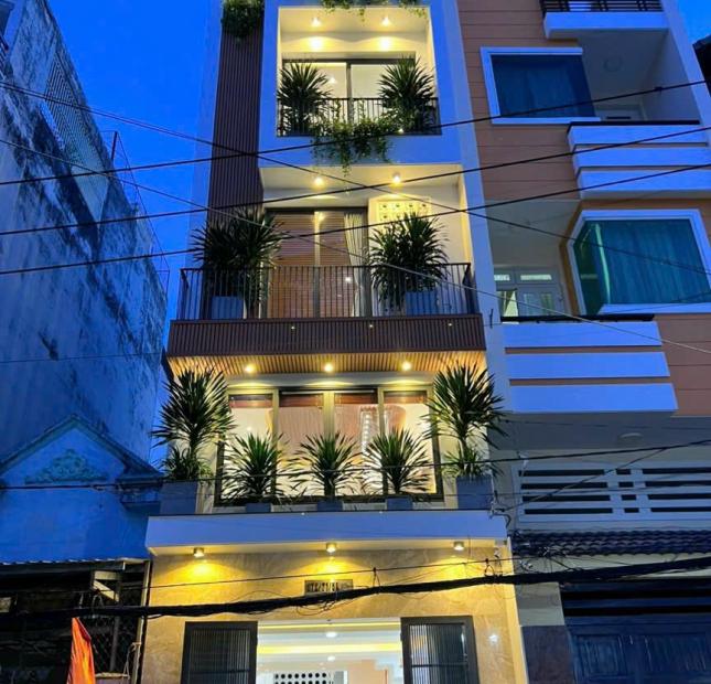 Bán nhà MT Nguyên Hồng - Phan Văn Trị ,P.11,BT 4x18 nhà mới 4T ,giá 12.8 tỷ 