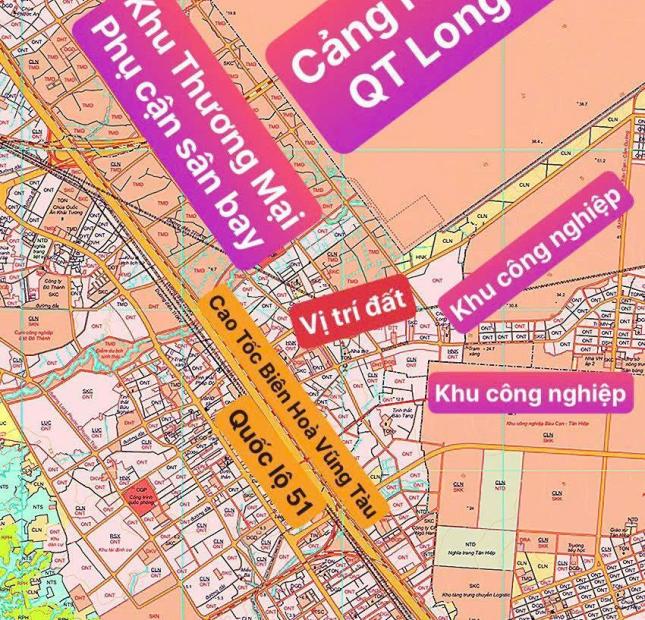 Đất Long Phước gần sân bay giá chỉ 3 tỷ x/sào, tổng 4800m2. LH 0908528868