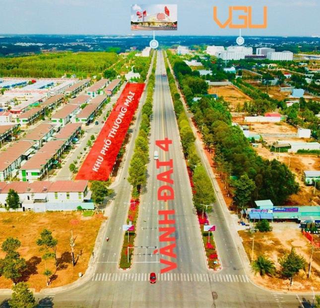 Chỉ với 1tỷ8 sở hữu ngay phố thương mại ngay mặt tiền đường VĐ4 liền kề đại học Việt Đức và TTTM Go