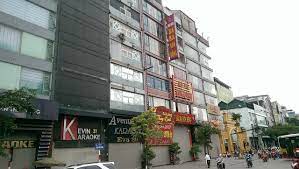 Bán nhà mặt phố Quận Cầu Giấy 192m2 xây 9 tầng, mt9,6m