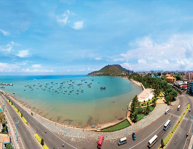 Cho thuê 1500m2 có sẵn nhà cấp 4 mới trên đất vị trí ngay Bãi trước Vũng Tàu