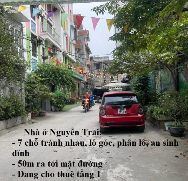 Bán nhà phố Nguyễn Trãi, lô góc, ô tô tránh, 3 thoáng, 62m x 3T, MT: 12m, nhỉnh 11 tỷ