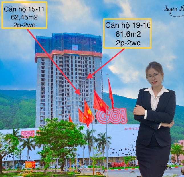 Bán căn hộ Quy Nhơn - The Calla - 400 triệu nhận nhà - 0965268349