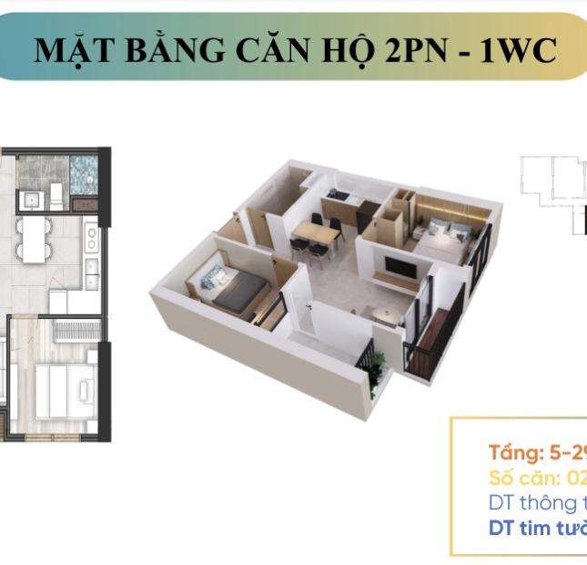 Bán căn hộ Calla Quy Nhơn - Tháng 9 nhận nhà vào ở - 0965268239