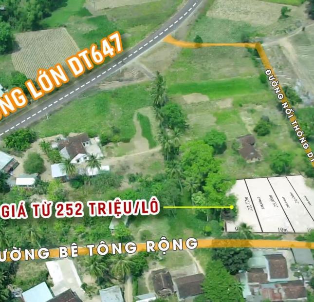 Siêu rẻ chỉ 322 triệu sở hữu ngay lô đất đẹp 209m2 trung tâm Xuân Phước, Đồng Xuân có sổ hồng