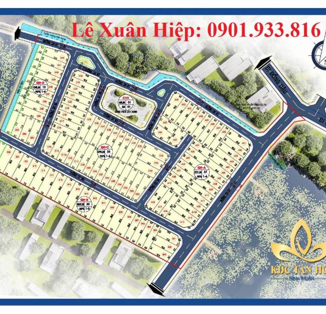 Chỉ với 160tr sở hữu ngay lô đất nền 100m2 tại KDC Tân Hội - Ninh Thuận thổ cư 100%
