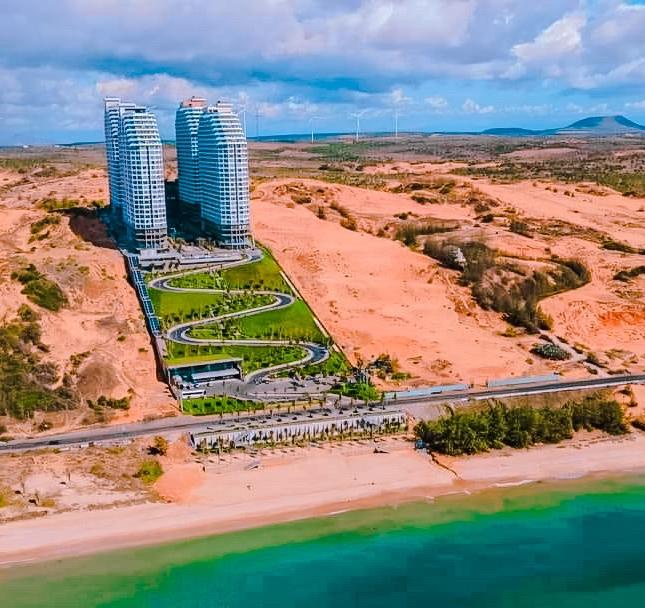 Apec Mũi Né - Căn hộ view biển trực diện. Chiết khấu 18,5%, trả chậm trong 16 tháng. DUY NHẤT còn 10 suất ân hạn 50% gốc trong 3 năm.