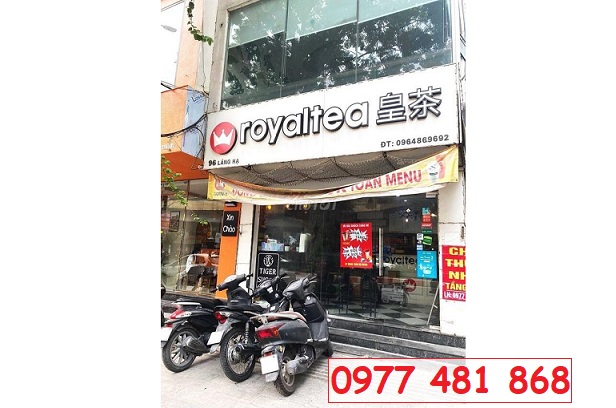 ⭐Cho thuê tầng 1+2 nhà mặt đường 96 Láng Hạ; Đống Đa; 22tr/th; 0977481868