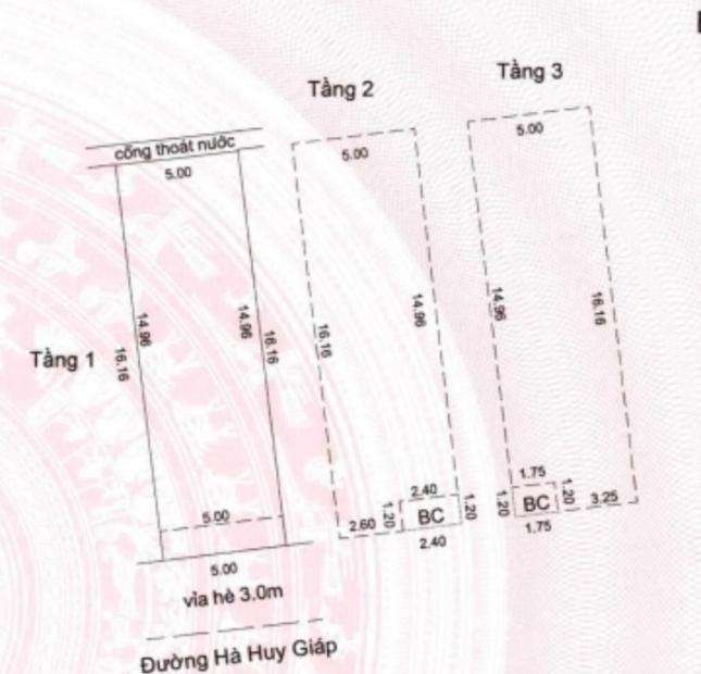 Bán Nhà 3 Tầng Diện Tích 85m2 Giá Chỉ 6.6 Tỷ  Mặt Phố Hà Huy Giáp Gần Đường Phan Đăng Lưu Hải Châu Đà Nẵng.