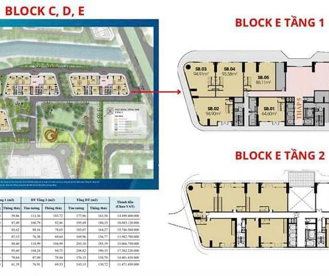 Săn hàng hiếm bán Shophosue vị trí kinh doanh mặt tiền 67m ngã tư Thủ Đức tiết kệm đến 6tỷ