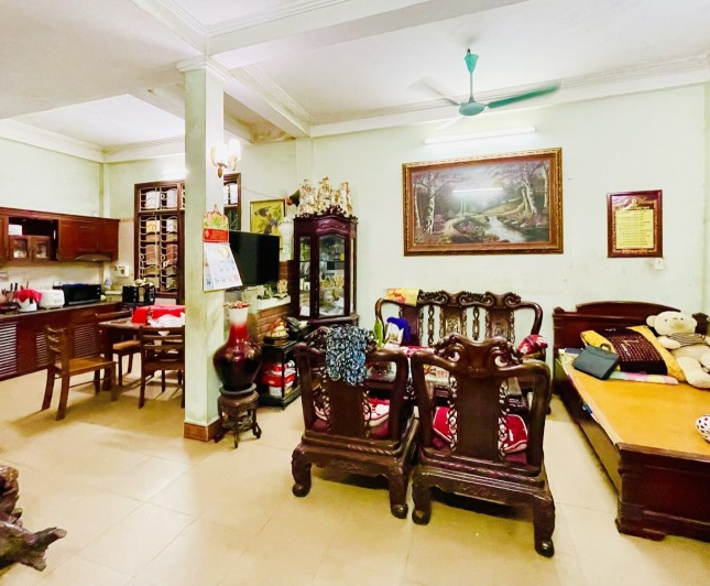 Bán nhà Phố Khương Hạ, view hồ, ô tô, kinh doanh, 2 mặt ngõ, 87m2, 5 tầng, nhỉnh 20 tỷ.
