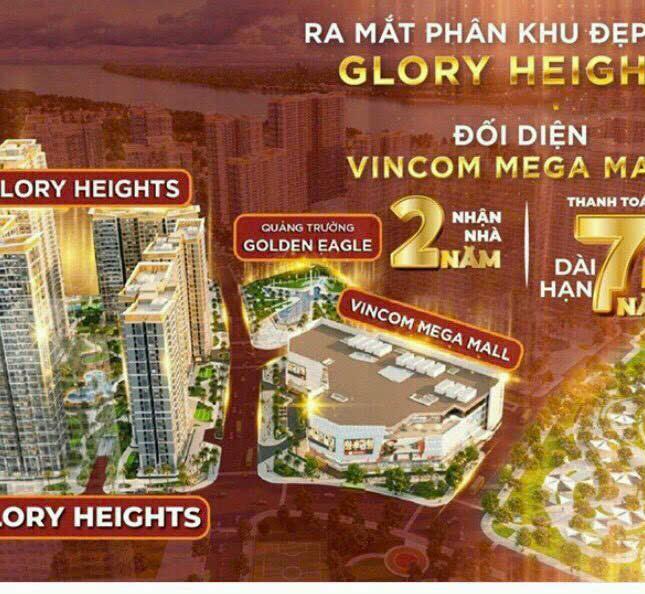 BÁN CĂN 2PN 69M GLORY HEIGHTS KẾ TTTM VINCOM VỊ TRÍ ĐẸP TIỆN KD GIÁ TỐT TẠI VINHOMES GRAND PARK QUẬN 9