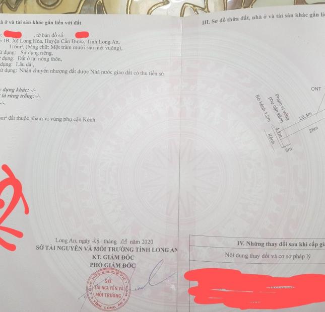NHÀ ĐẸP CHÍNH CHỦ- GIÁ TỐT- Bán Căn Nhà Ở KDC Long Hòa, Cần Đước, Long An