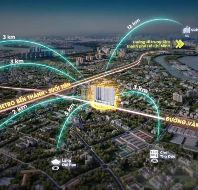 Bán căn hộ Avatar thủ đức căn 1PN+ 53m2 vợ chồng mới cưới mua nhà siêu nhẹ góp chỉ 8.5tr/th