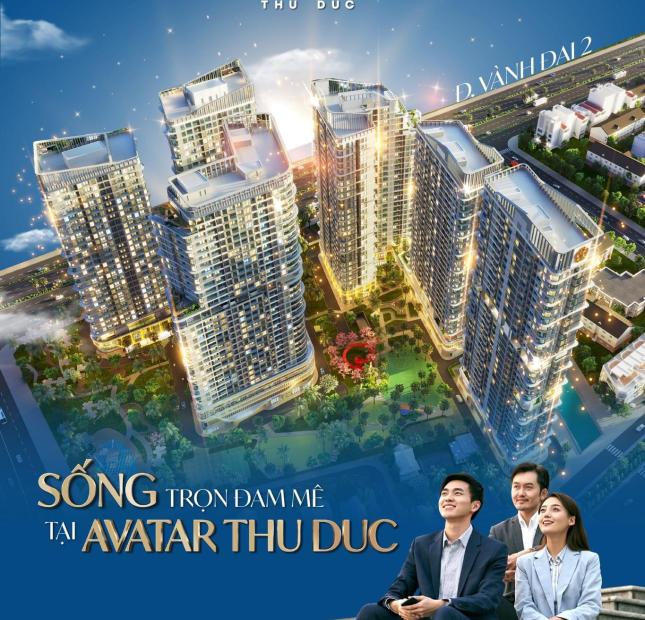 Bán căn hộ Avatar 2PN 73m2 trung tâm Thủ Đức siêu xịn có trung tâm thương mại