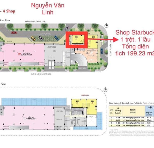 bán Shophouse Starbuck tại Urban Hill Phú Mỹ Hưng - mua trực tiếp cđt - có sẵn hợp đồng thuê