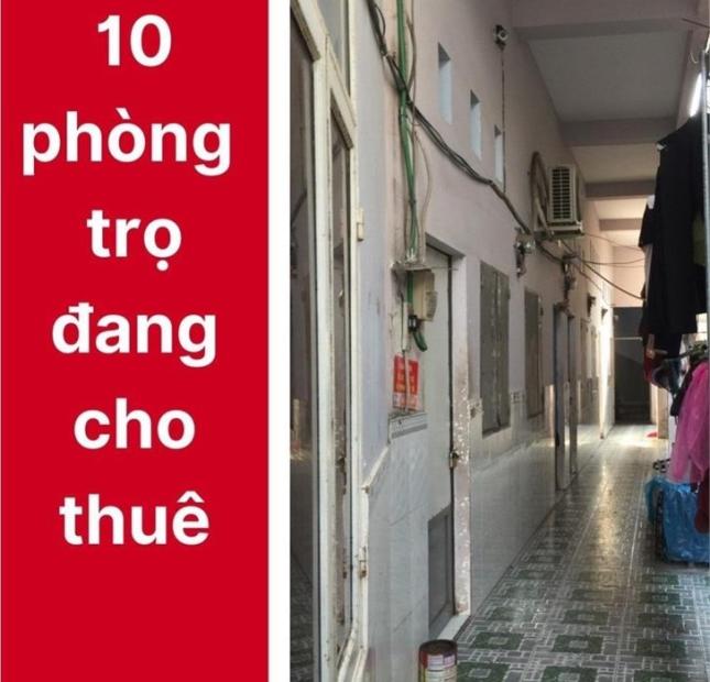 Dãy nhà trọ Nguyễn Ảnh Thủ, thu nhập 300tr năm, giá bán 4,4 tỷ.