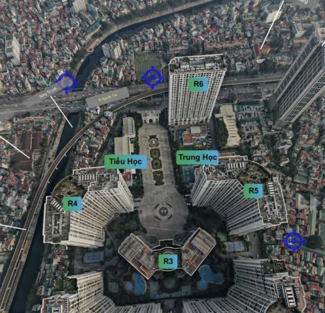 BÁN CĂN GÓC 93M2X3PN TÒA R4 CHUNG CƯ CAO CẤP ROYAL CITY - FULL ĐỒ - NHỈNH 5 TỶ