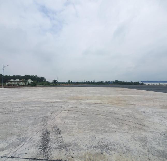 Cho thuê kho bãi depot mặt tiền quốc lộ 51 tại Long Thành Đồng Nai giá 18k/m2