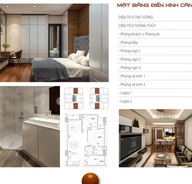 Bán suất ngoại giao căn 3 PN 82,1m2 giá rẻ nhất dự án HC Golden City, chỉ 3,8 tỷ nhận nhà ở ngay