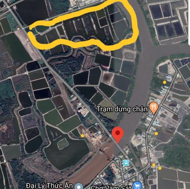  Bán đất mặt tiền Lý Nhơn, x. Lý Nhơn, Cần Giờ: 8,8ha, giá 2,7 triệu/m2