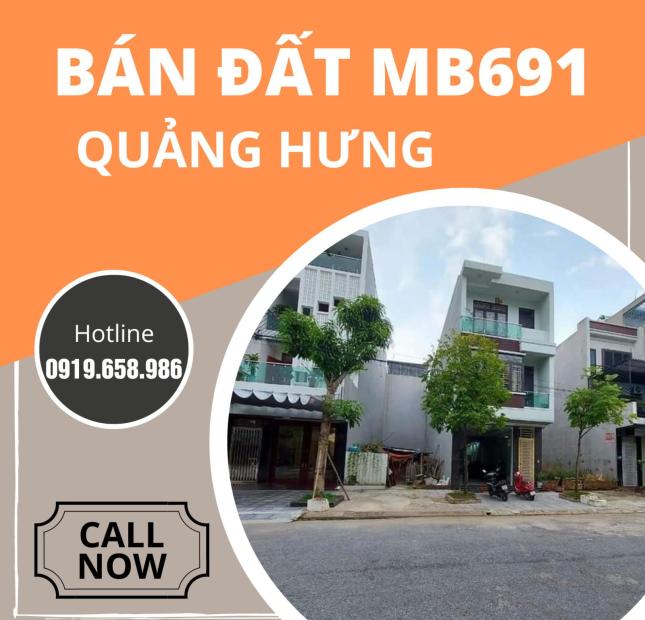 Bán đất chính chủ mb691 Quảng Hưng, tp Thanh Hóa