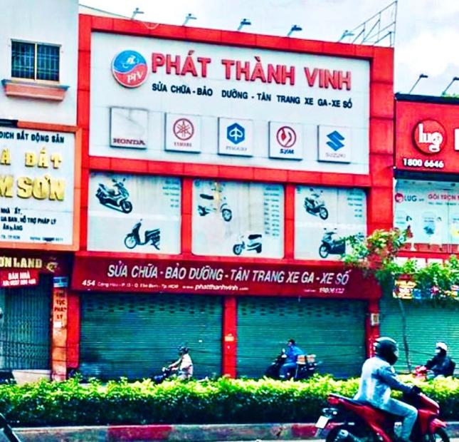 Cho thuê nguyên căn mặt tiền ngang 10m đường Cộng Hòa quận Tân Bình