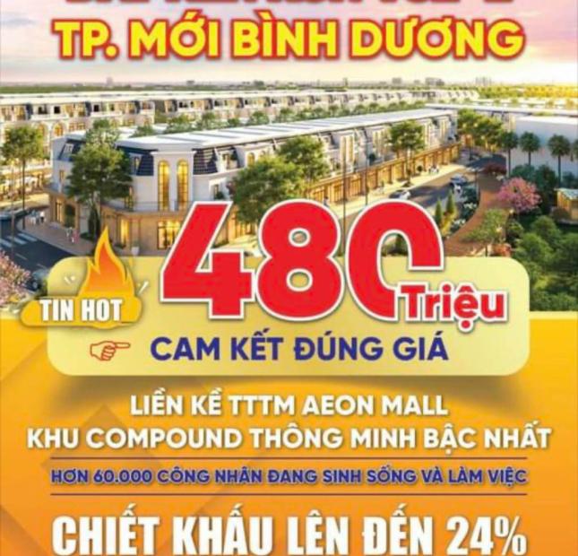 Dự án đất nền trung tâm Thành Phố Mới liền kề KCN VSIP 2, LỢI NHUẬN 22 PHẦN TRĂM/NĂM