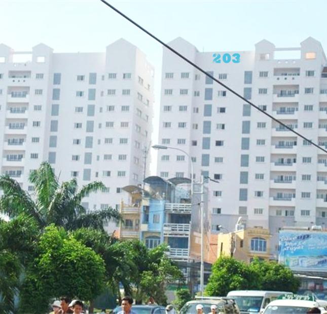 Cho thuê căn hộ cao cấp 203 Nguyễn trãi Q.1, DT 55m2,1PN Đủ nội thất 0902855182