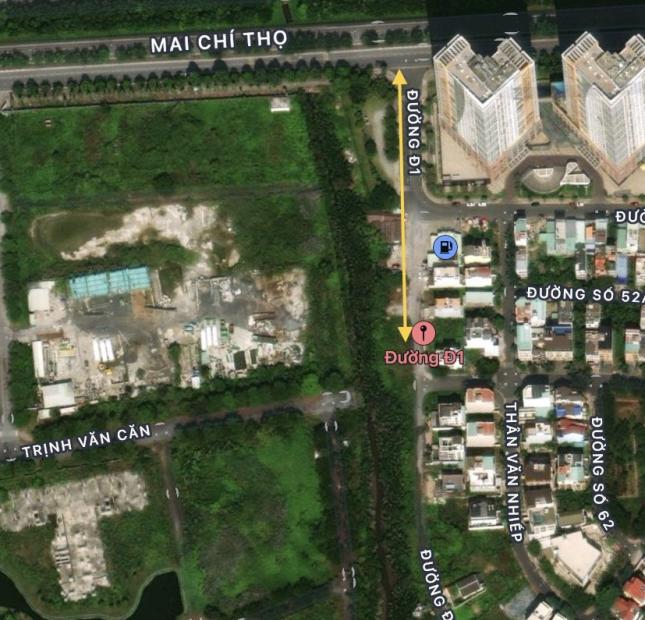 Bán lô đất Đường D1 KDC Văn Minh, An Phú (6mx20m) giá 170tr/m2 sát chung cư The SunAvenue Quận 2