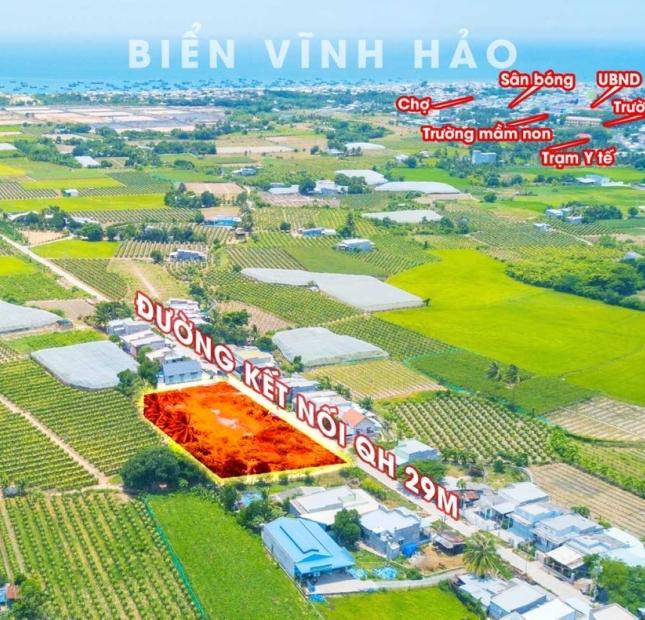 Đất biển Liên Hương, Bình Thuận giá chỉ từ 799 triệu/ nền full thổ cư, mặt đường 29m. 