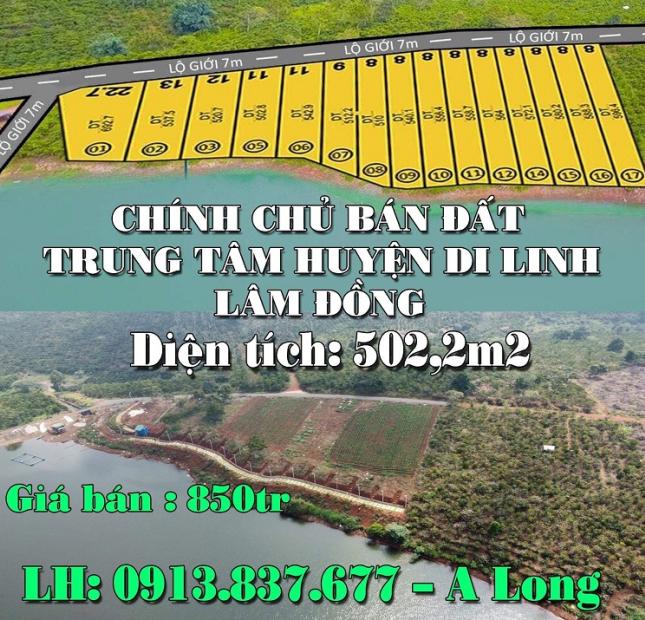 ⭐HÓT HÓT! Chính chú bán đất trung tâm huyện Di Linh, Lâm Đồng; 850tr; 0913837677