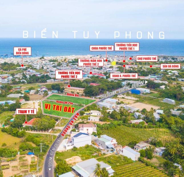Đất Biển Bình Thuận - kề sân bay Phan Thiết và cao tốc Bắc Nam giá chỉ 1 tỷ 4 (bao sổ)