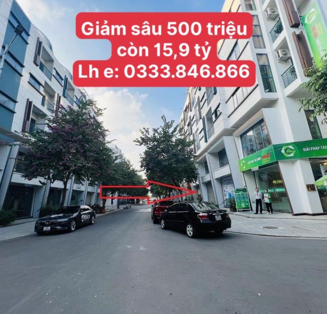 Bán liền kề Galaxy Vạn Phúc, 89.7m2, 5 tầng + 1 tum, giá 14 tỷ. Giá rẻ nhất khu vực