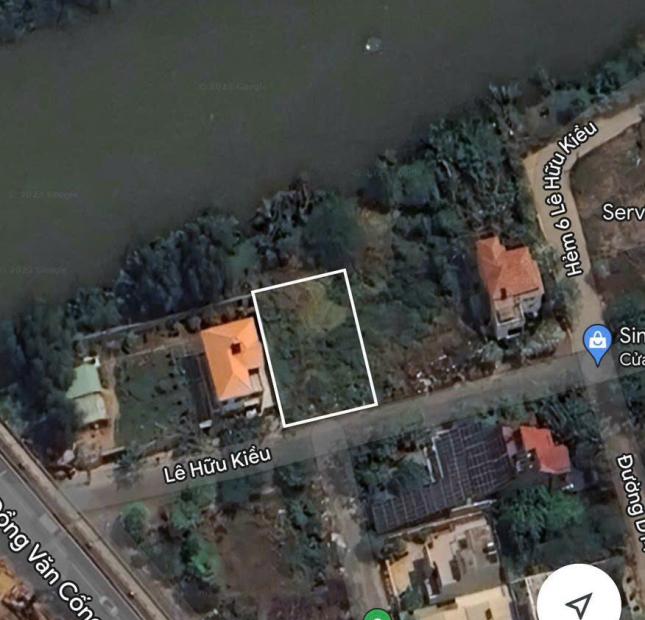 105TR/M2 có Đất BT (ngang 17m) Mặt tiền Lê Hữu Kiều, sân vườn trực diện view sông Giồng, An Phú, Q2