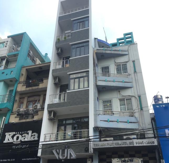 MẶT TIỀN ĐƯỜNG LÝ CHIÊU HOÀNG, DT 4,2*27M, CÓ HẦM, THANG MÁY, 7 TẦNG, GIÁ CHỈ 18 TỶ TL