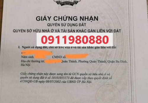 ✔️Gia đình chuyển chỗ ở nên cần bán nhà Pháp cổ phố Quán Thánh, Ba Đình, 7,5 tỷ; 0911980880