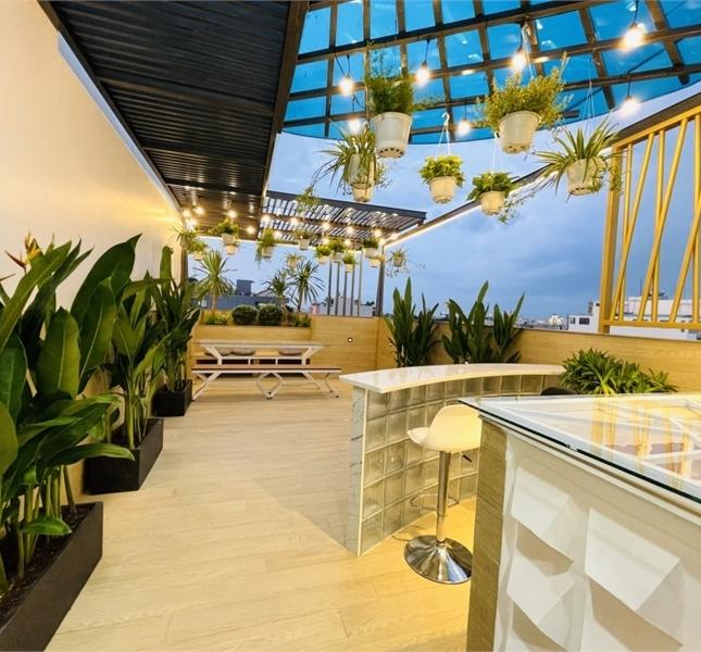 Siêu Phẩm Quang Trung, Gò Vấp – 4x25m, 6 tầng thang máy, Nội thất cao cấp.