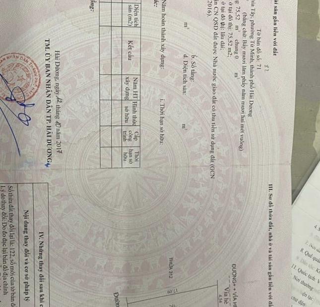 Bán gấp lô 53.130 khu Vạn Phúc gần vịt Kinh Bắc chỉ 2,48 tỷ