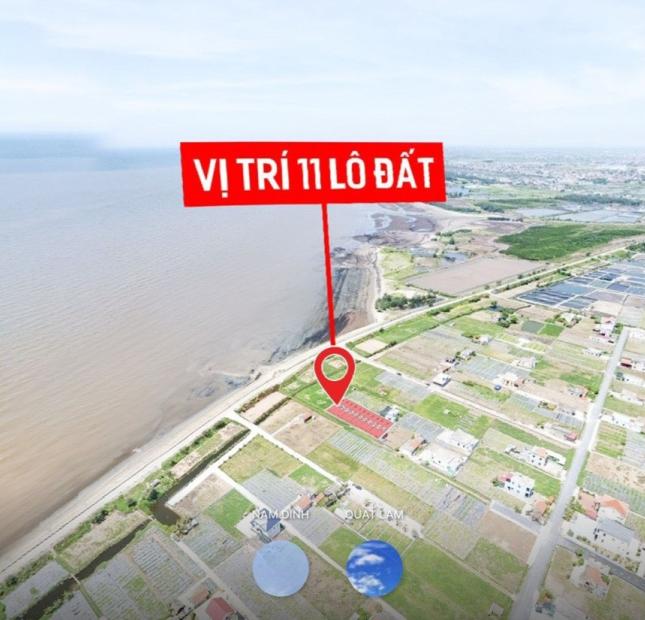 Bán đất mặt biển Quất Lâm - Giao Phong sổ hồng sang tay full thổ cư giá chỉ 1 tỷ/ 100m2