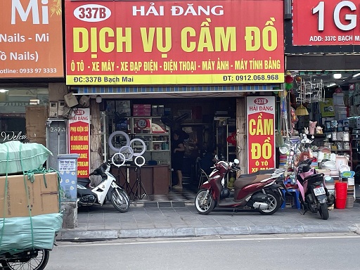 Chính Chủ Sang nhượng lại cửa hàng cầm đồ, hoặc cho thuê Cửa Hàng tại 337b phố Bạch Mai, quận Hai