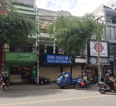 Cho thuê nguyên căn mặt tiền 4.5x20m đường D5 phường 25 Bình Thạnh