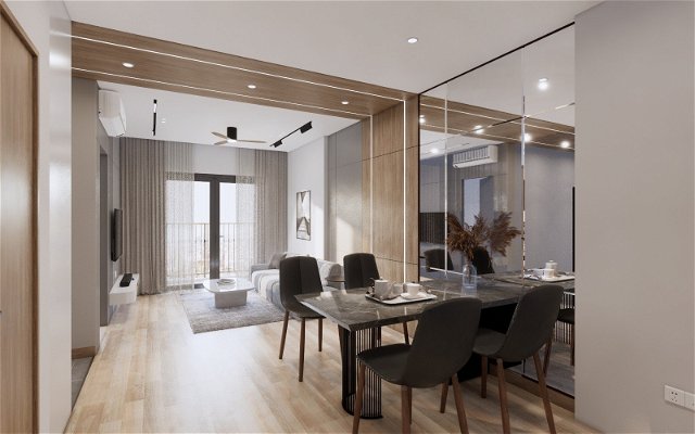 Chung Cư  Mặt Phố - View Triệu Đô K35 Tân Mai Tầng Trung 91m - Gía chào  2.98Tỷ