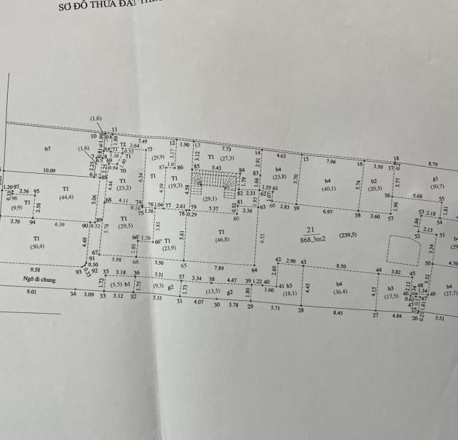 Bán 900m2 đất mặt phố Hàng Bài - Hoàn Kiếm mặt tiền 13m giá rao bán 795 tỷ