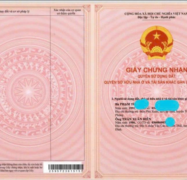 Chính chủ đi Mỹ định cư cần bán gấp căn hộ ngay làng đại học đã có sổ