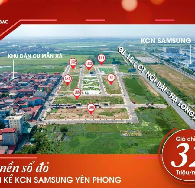 Bán dự án Long Châu Star mặt QL18 Nội Bài  - đối diện Sam Sung Yên Phong - Bắc Ninh