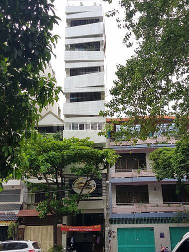 Bán tòa nhà MT Hoàng Sa P. Đa Kao Q.1 DT: 143m2, 2 hầm - 7 lầu Gía 80 tỷ 