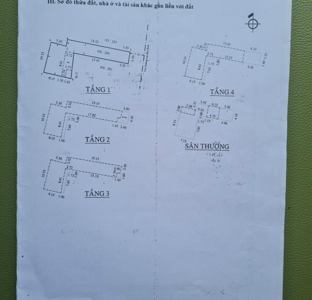 Bán nhà 4 tầng mặt tiền đường Lũy Bán Bích gần đường Hòa Bình, phường Hiệp Tân, Quận Tân Phú