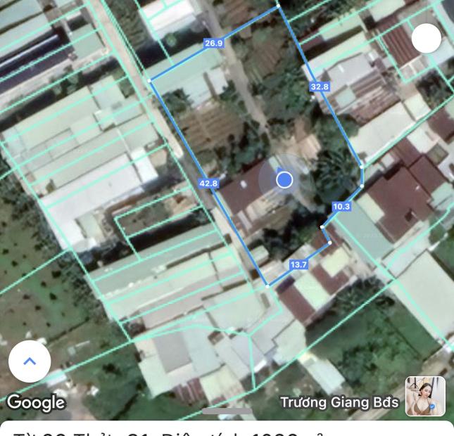 Bán lô đất cho con học đại học Giá chỉ 295 tr, Đường Bùi Hửu Nghĩa, P. Tân Hạnh, DT; 5x10m đất full hồng