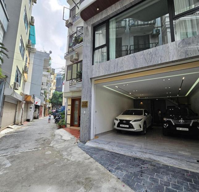 nhà đẹp Nguyễn Văn Cừ, 75m x 7tầng, mặt tiền 6m, thiết kế hiện đại, gara, full nội thất